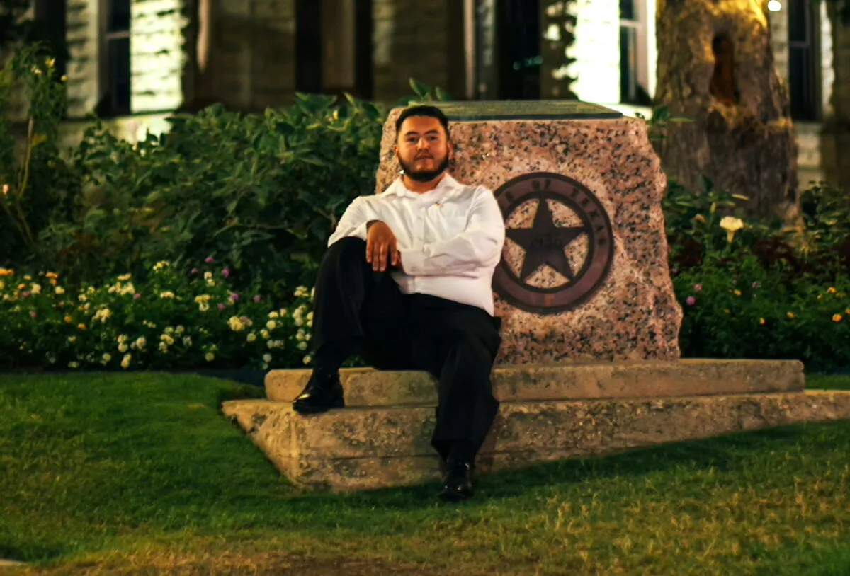 Abel Garcia in Denton, Texas, in a recent photo. (Courtesy of Abel Garcia)