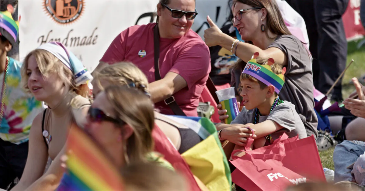 Families attend the Boise Pride Festival in Idaho Sept. 10-11, 2022. (Photo curtesy of Idaho GOP)
