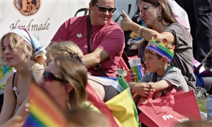 Families attend the Boise Pride Festival in Idaho Sept. 10-11, 2022. (Photo curtesy of Idaho GOP)