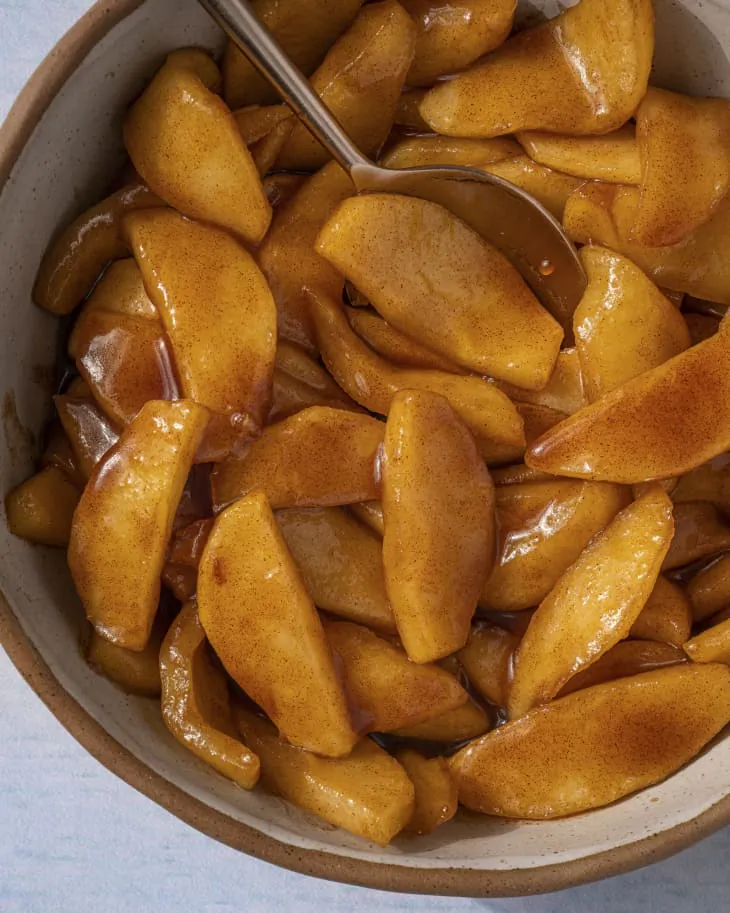 Cinnamon apples come in handy in a wide variety of ways, from breakfast all the way through dinner and dessert. (Kristina Vanni/TNS)