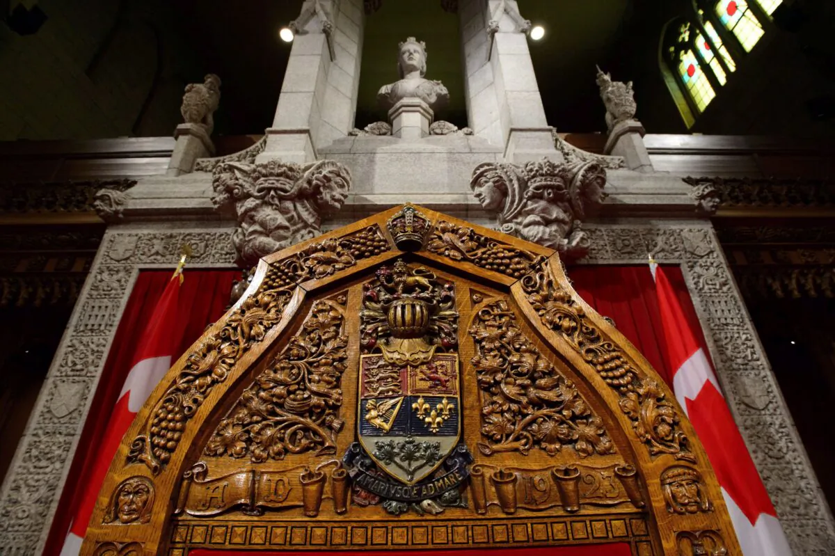 The Senate is pictured on Parliament Hill in Ottawa on Nov. 13, 2018. (The Canadian Press/Sean Kilpatrick)