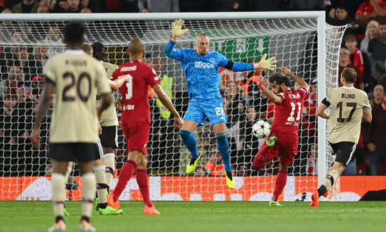 Late Matip Header Earns Liverpool Victory Over Ajax; UEFA Champions League Scoreboard