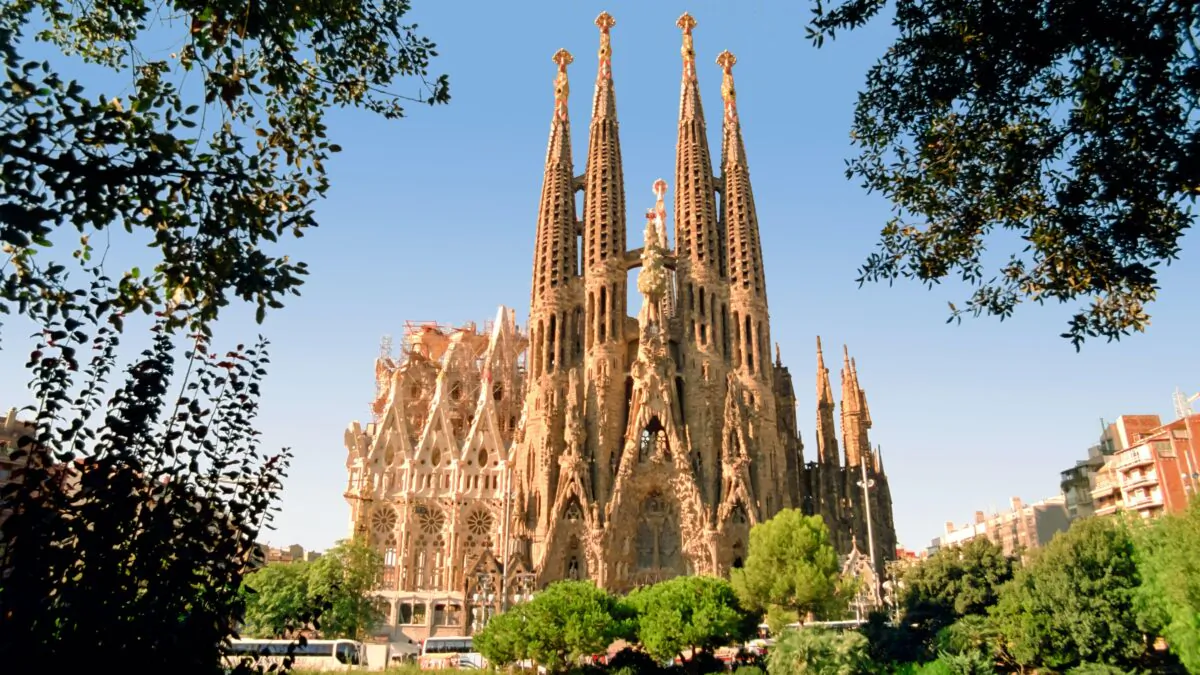 Sagrada Família, under construction since 1883, is the culmination of Antoni Gaudí's wildly creative Modernista style. (Dominic Arizona Bonuccelli, Rick Steves' Europe)