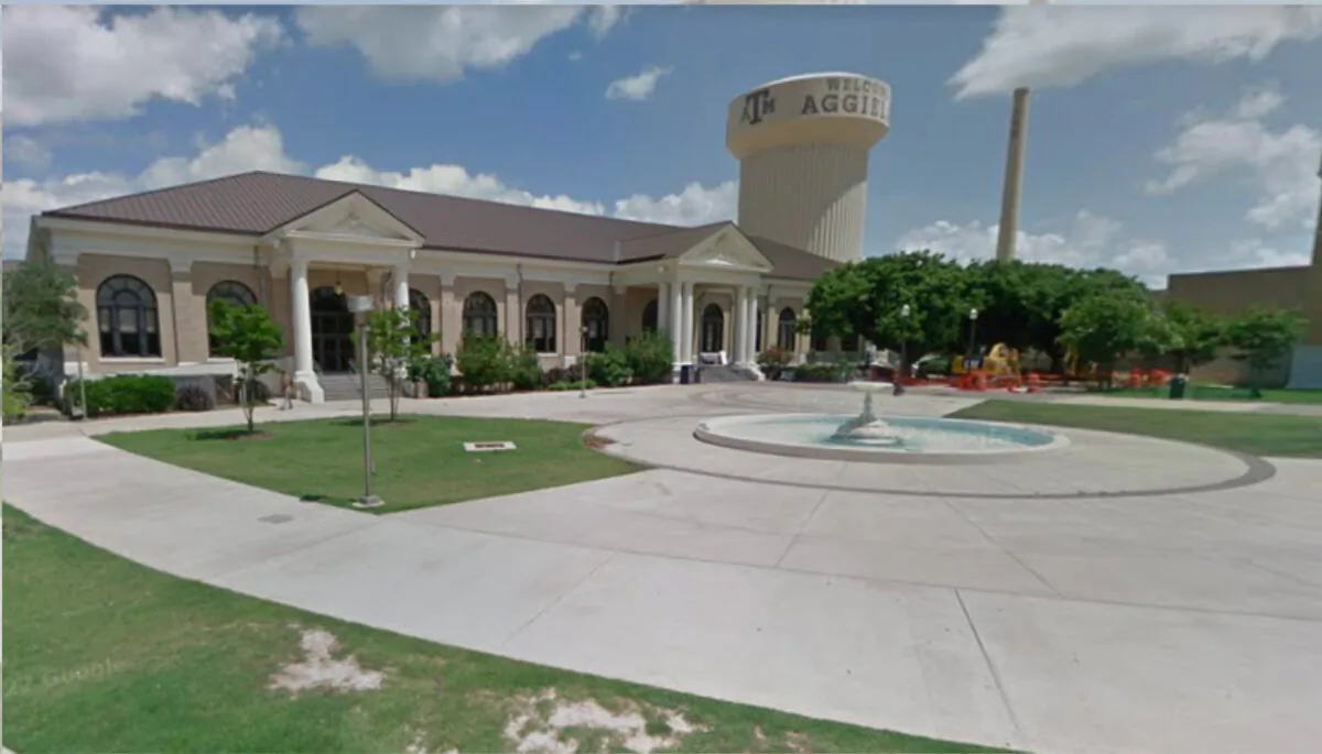 Texas A&M University campus in College Station, Texas. (Google Street View)