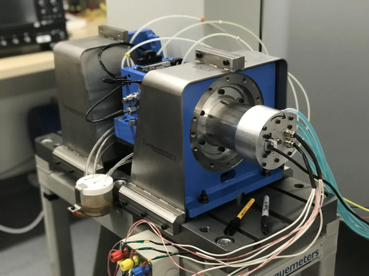 The new magnetically driven motor designed and built by a team at University of New South Wales. (Courtesy of Guoyo Chu)