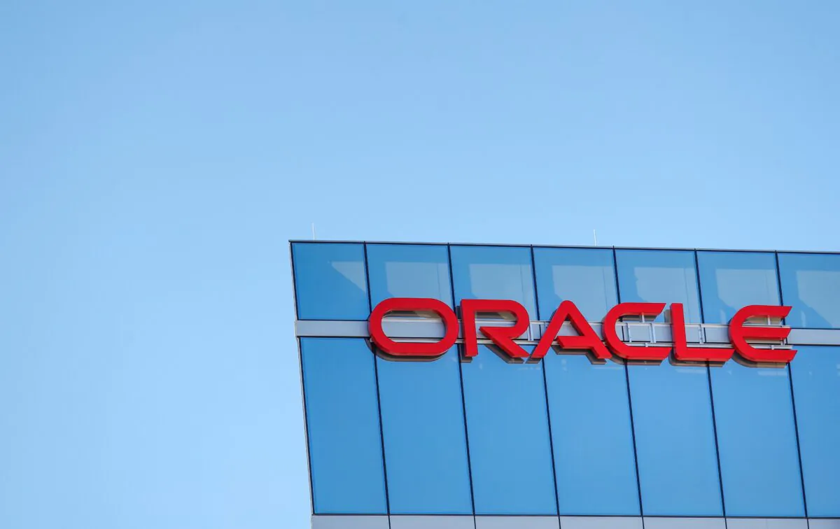 An exterior view of the Oracle Field Office at Wilson Boulevard in Arlington, Va., on Oct. 18, 2019. (Tom Brenner/Reuters)