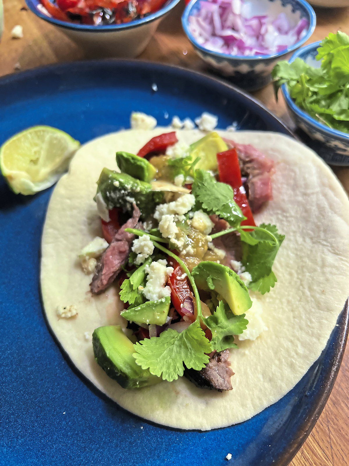 Grilled ChiliLime Steak Tacos