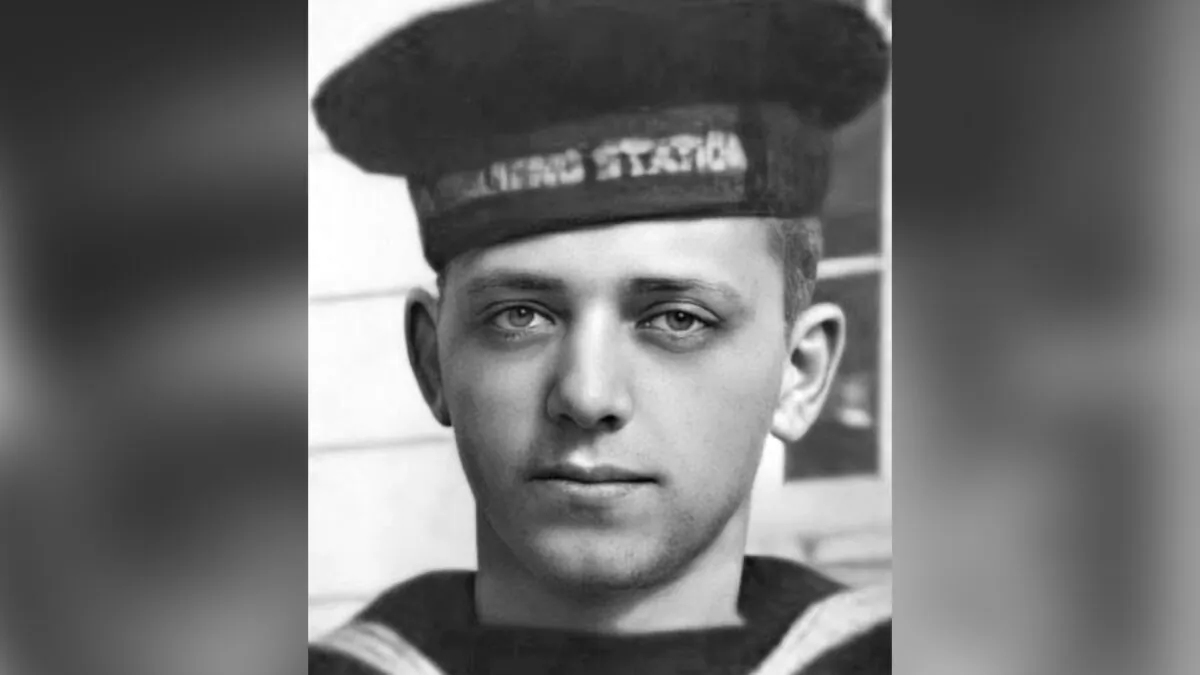 Sailor Herbert “Bert” Jacobson from Grayslake, Ill. (U.S. Navy via AP)