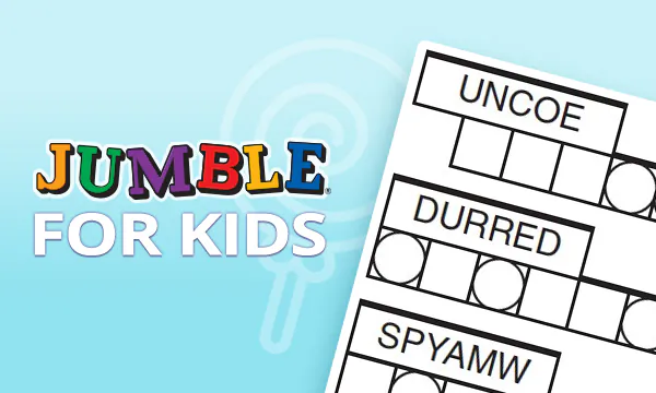 Jumble for Kids