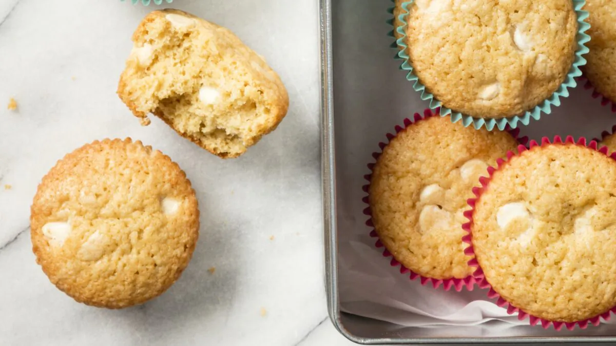 Baking these blondies in a muffin tin means you get 12 individually portioned treats, perfect for a bake sale, a party or sharing with friends. (Kendra McKnight)