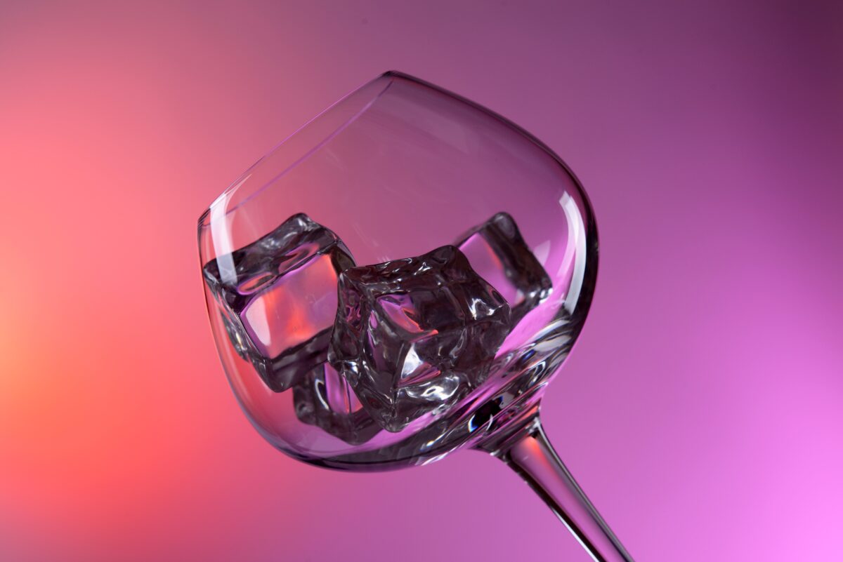 For everyday wines, an icecube can lower the alcohol levels and bring the wine to a nice drinking temperature. (Africa Studio/Shutterstock)