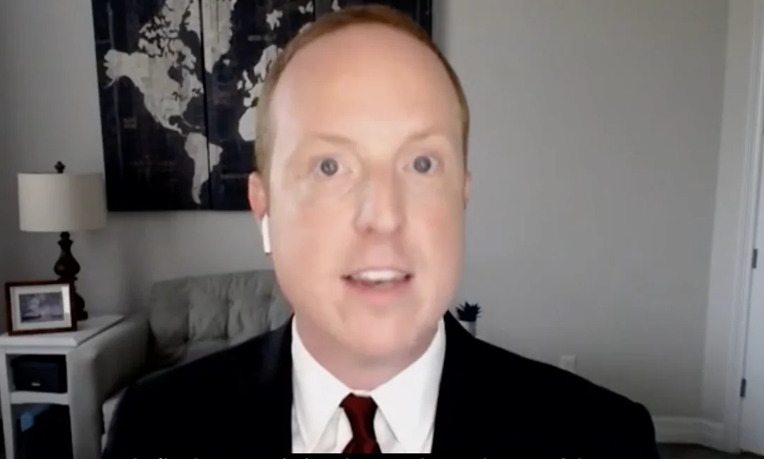 Economist and founder of Ginn Economic Consulting, Vance Ginn, in an interview with NTD News Today, on Sept. 14, 2022. (NTD News)