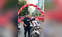 US Teen Runs to Honour Fallen Toronto Police Officer Andrew Hong