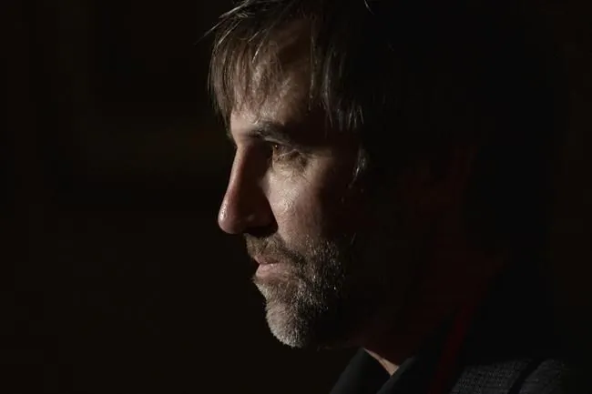 Minister of Environment and Climate Change Steven Guilbeault speaks to reporters during the Liberal summer caucus retreat in St. Andrews, N.B. on September 12, 2022. (The Canadian Press/Darren Calabrese)