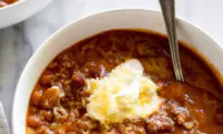 Classic Homemade Chili