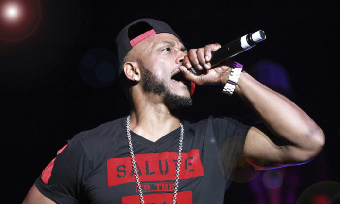 Rapper Mystikal performs during the Legends of Southern Hip Hop Tour at the Fox Theatre in Atlanta on March 19, 2016. (Robb D. Cohen/Invision/AP)