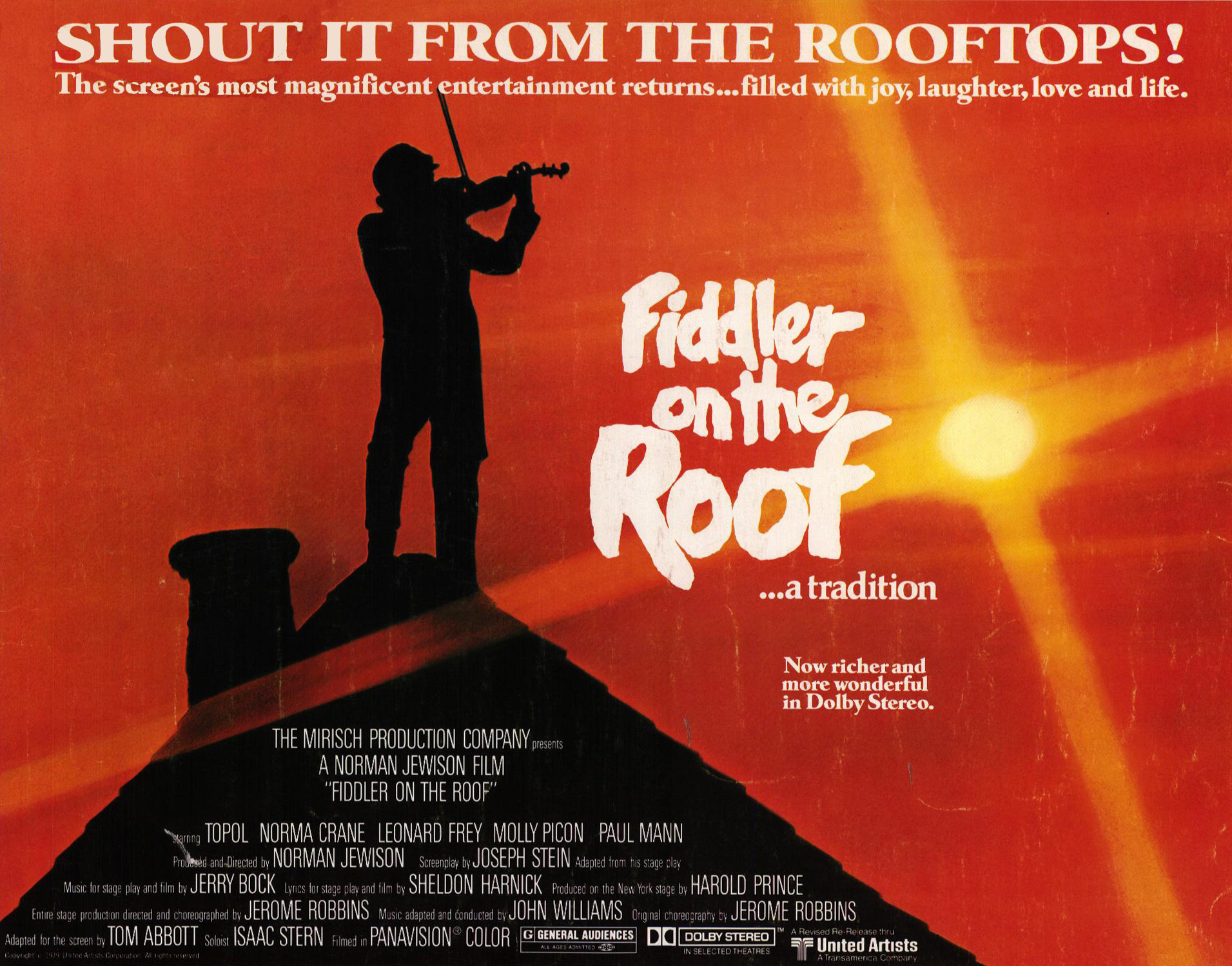 Popcorn and Inspiration: 'Fiddler on the Roof': Understanding (and Misunderstanding) Tradition - Vimarsana News