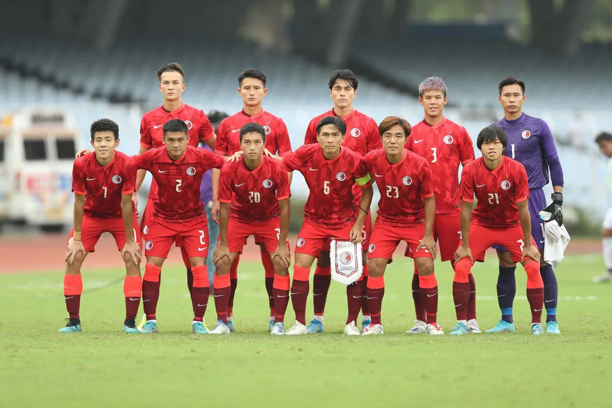 The Hong Kong football team will play at home again next week on Sept. 21 and 24, after a three years absence. (File photo/Hong Kong Football Association)