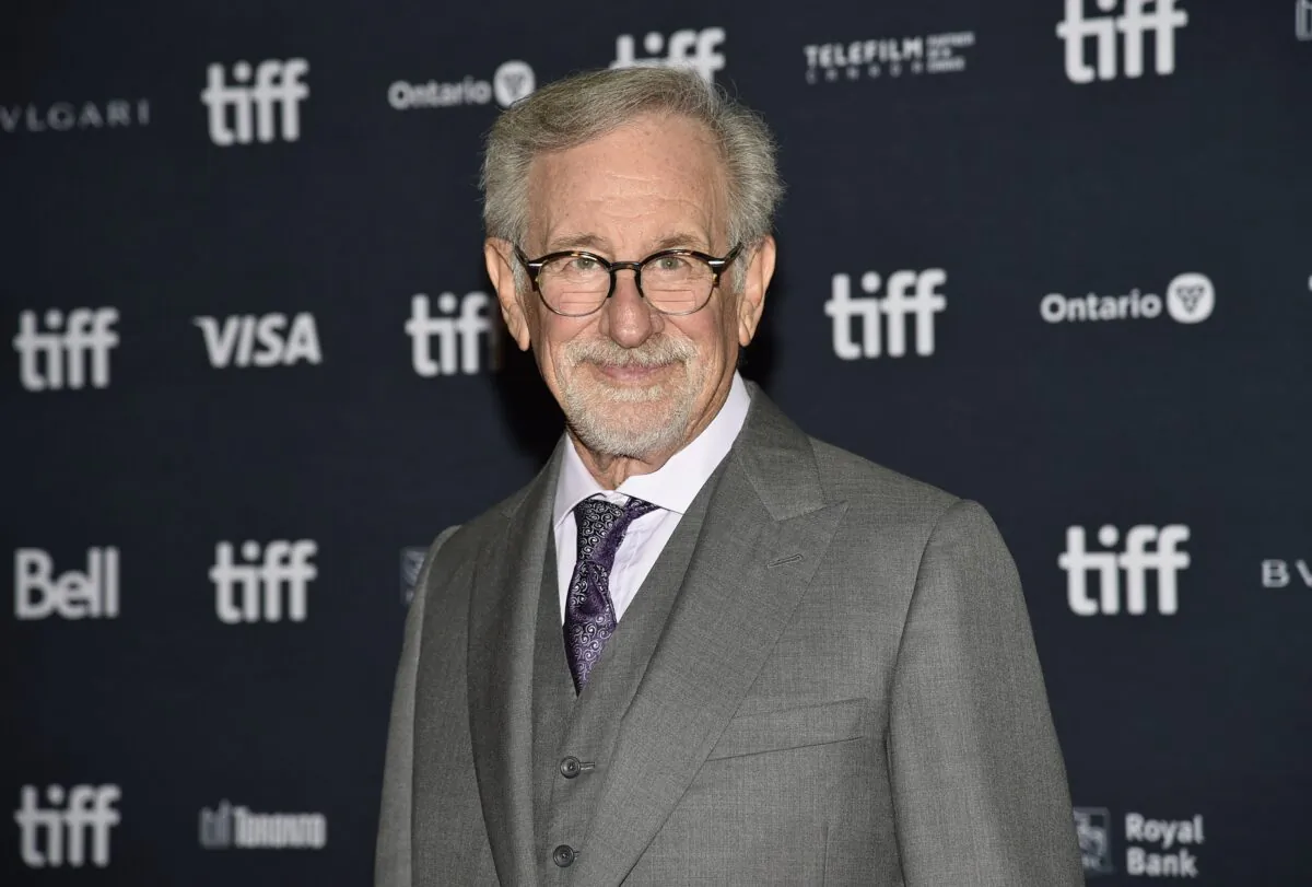 Director Steven Spielberg attends the premiere of "The Fabelmans" at the Princess of Wales Theatre during the Toronto International Film Festival in Toronto on Sept. 10, 2022. (Evan Agostini/Invision/AP)