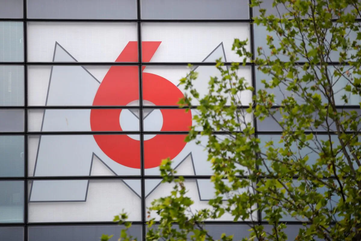 French television group M6 headquarters in Neuilly-sur-Seine near Paris on May 21, 2021. (Sarah Meyssonnier/Reuters)