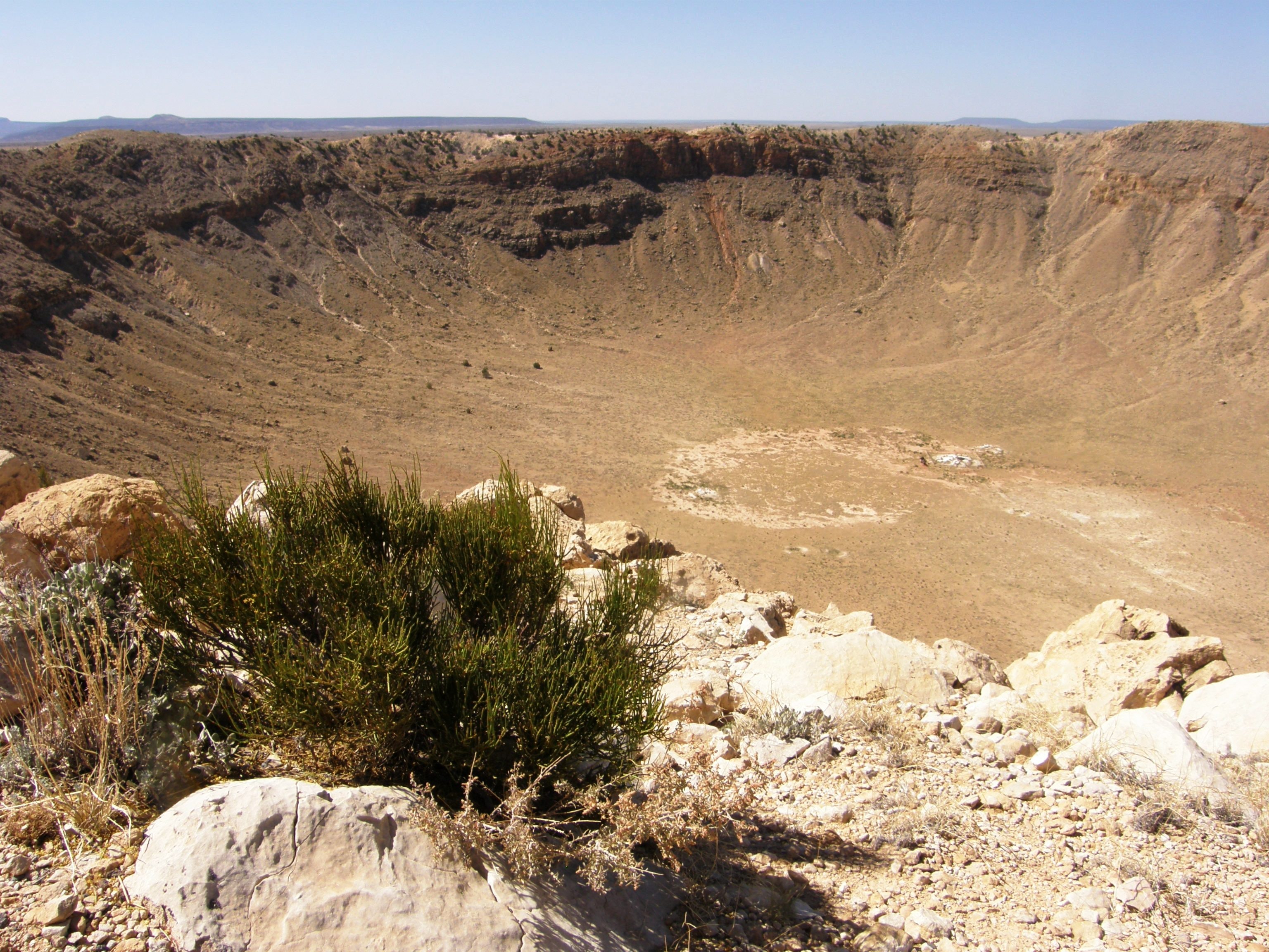 meteor crater near Flagstaff, arizona