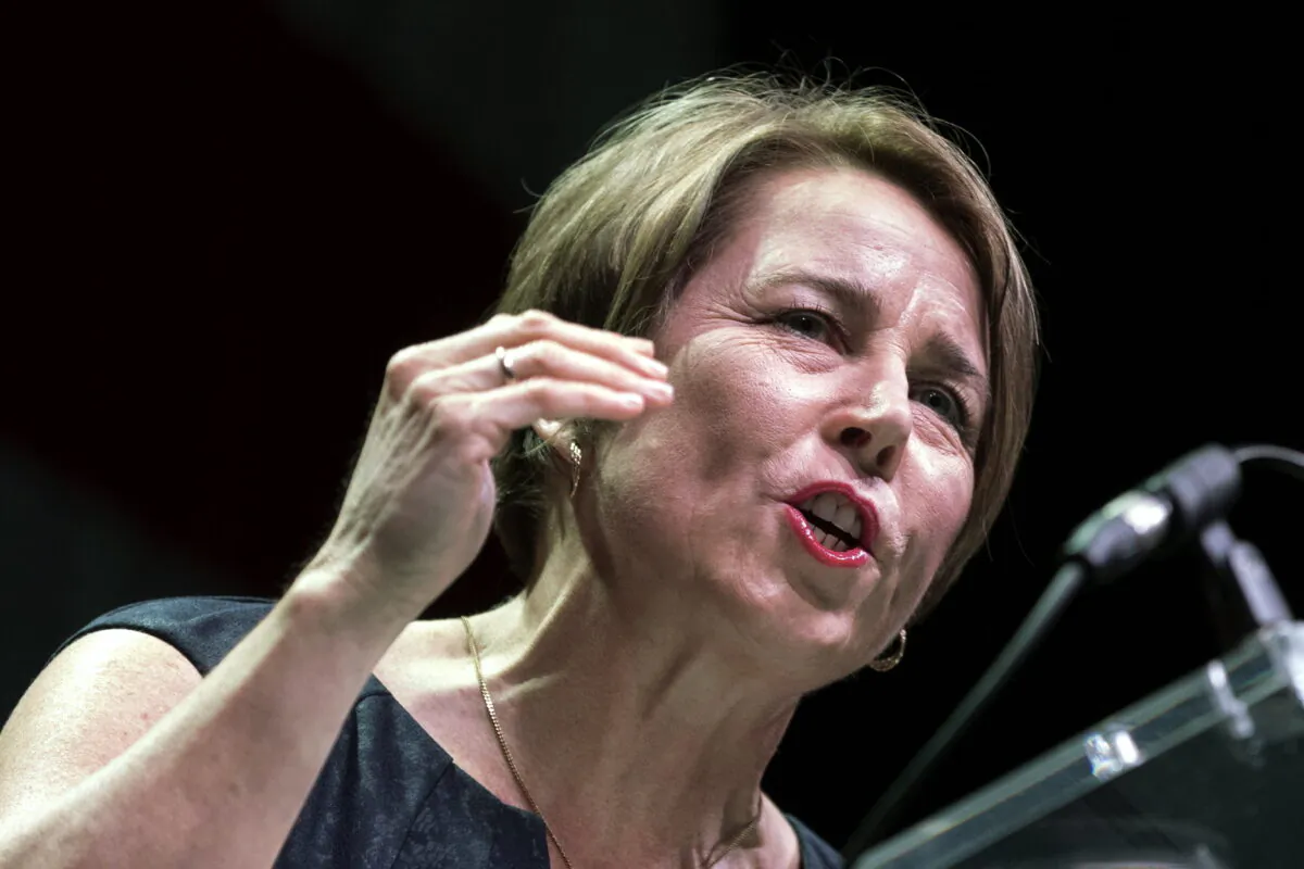 Massachusetts Gov. Maura Healey in a file photograph. (Michael Dwyer/AP Photo)