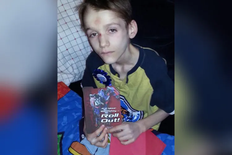 Alexandru Radita is shown in a photo from his 15th birthday party, three months before his death, in this handout photo. (The Canadian Press/Government of Alberta)