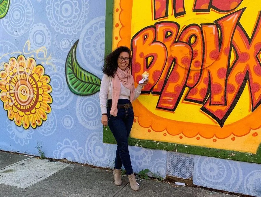 Brenda Diaz photographed in the Bronx where she grew up. (Courtesy of Brenda Diaz)