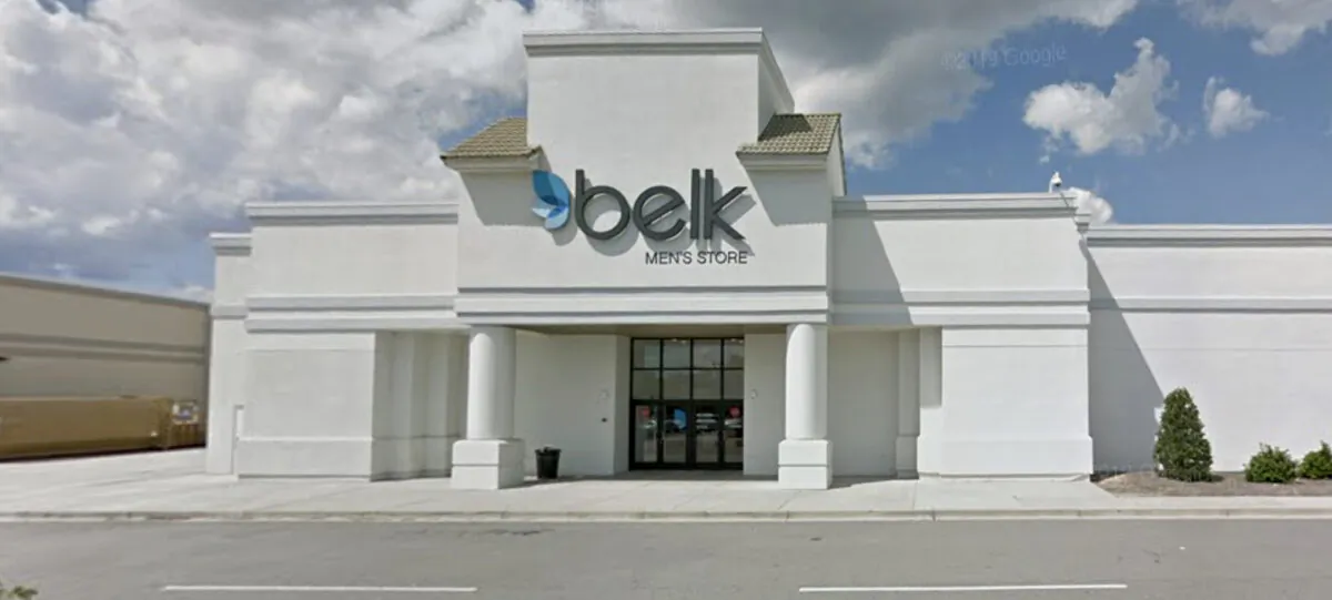 The Belk store at Columbiana Centre in Columbia, S.C., in September 2018. (Google Maps/Screenshot via NTD)