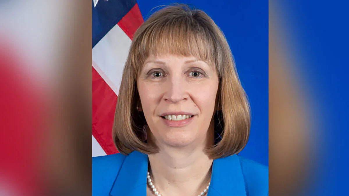Ambassador Lynne Tracy in a file photo. (U.S. State Dept. via AP)