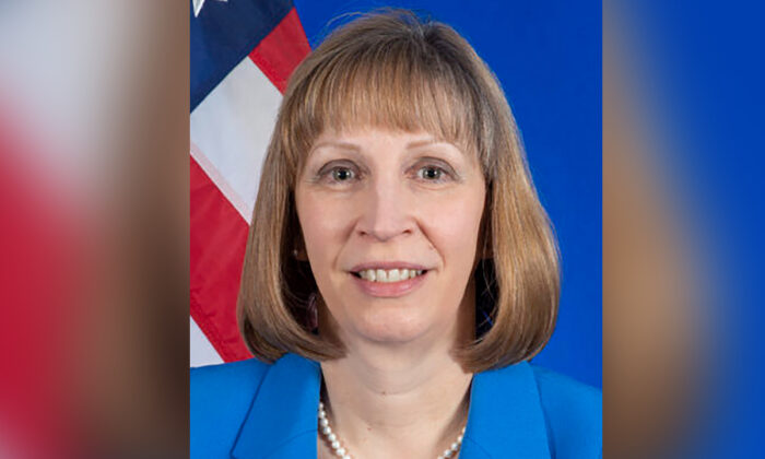 Ambassador Lynne Tracy in a file photo. (U.S. State Dept. via AP)