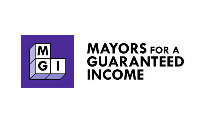 The Mayors for a Guaranteed Income logo. (Mayorsforagi.org)