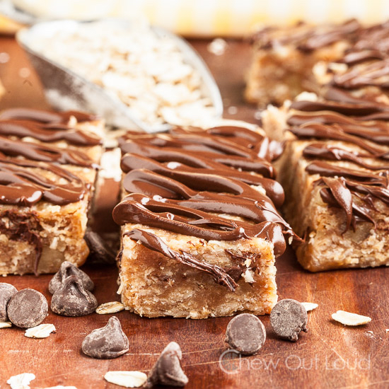 Homemade Protein Bars with Chocolate