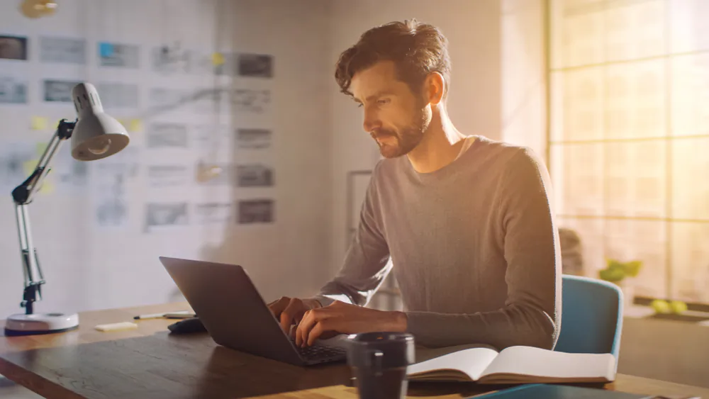 A thank-you note sent after a job interview is a simple but important step toward setting yourself apart from other applicants. (Gorodenkoff/Shutterstock)