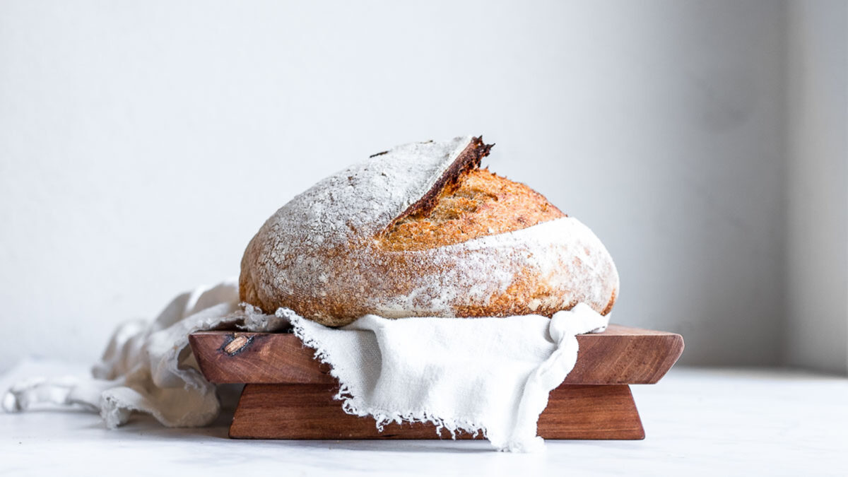 Instead of relying on store-bought yeast or a sourdough starter, this artisan-style boule uses fizzy and bubbly yeast water that you make yourself. (Jennifer McGruther)