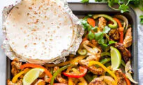 Sheet Pan Chicken Fajitas