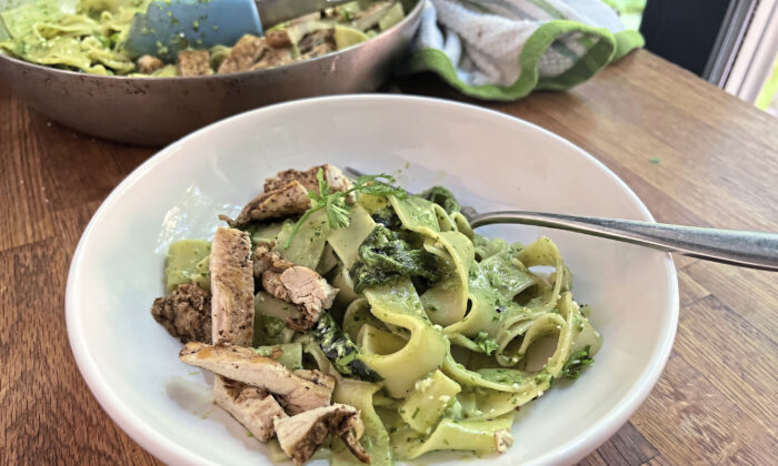 Creamy Poblano Pepper Pasta