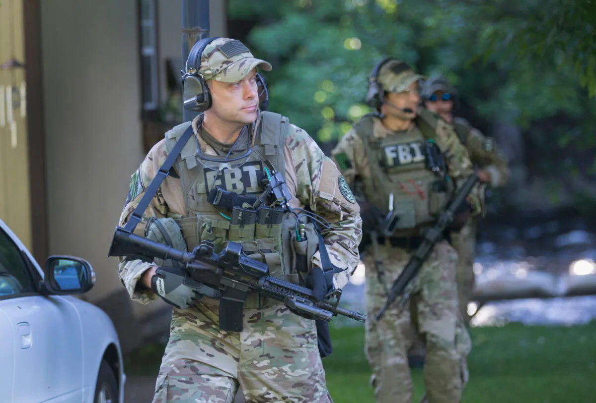 File photo of FBI agents. (Scott Olson/Getty Images)