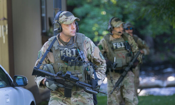 File photo of FBI agents. (Scott Olson/Getty Images)