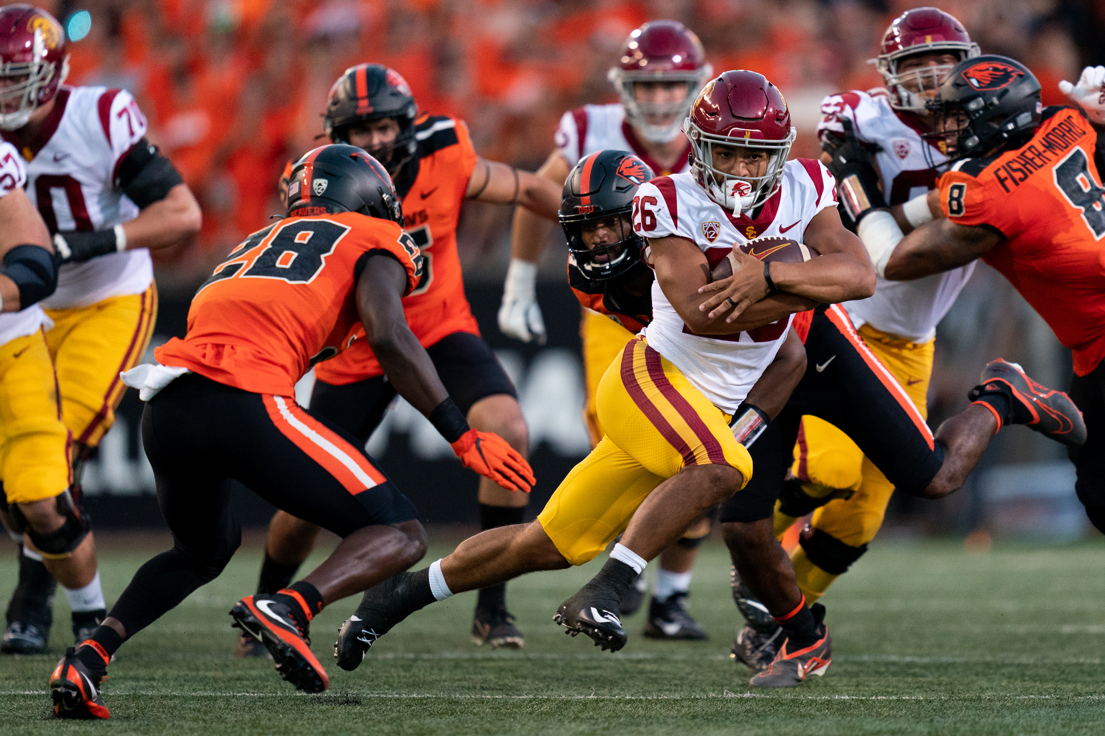 No. 7 Southern Cal Ekes out 17–14 Win Over Oregon St. - Vimarsana News
