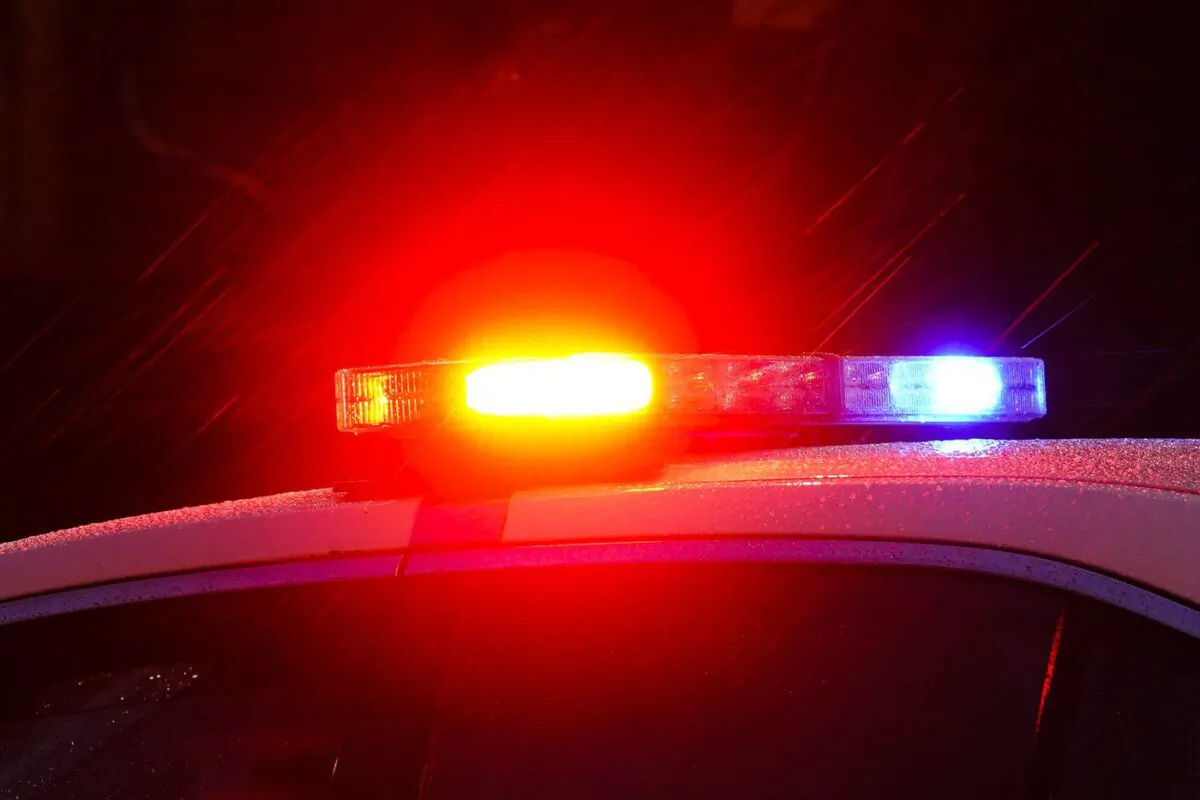 A police car with flashing lights in file photo. (The Canadian Press/AP/Matt Rourke)