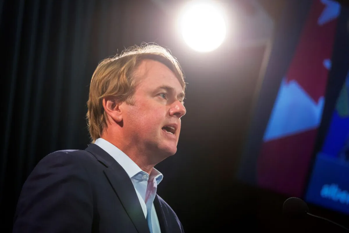 Tyler Shandro, Alberta's minister of justice and solicitor general, in a file photo. (The Canadian Press/Todd Korol)