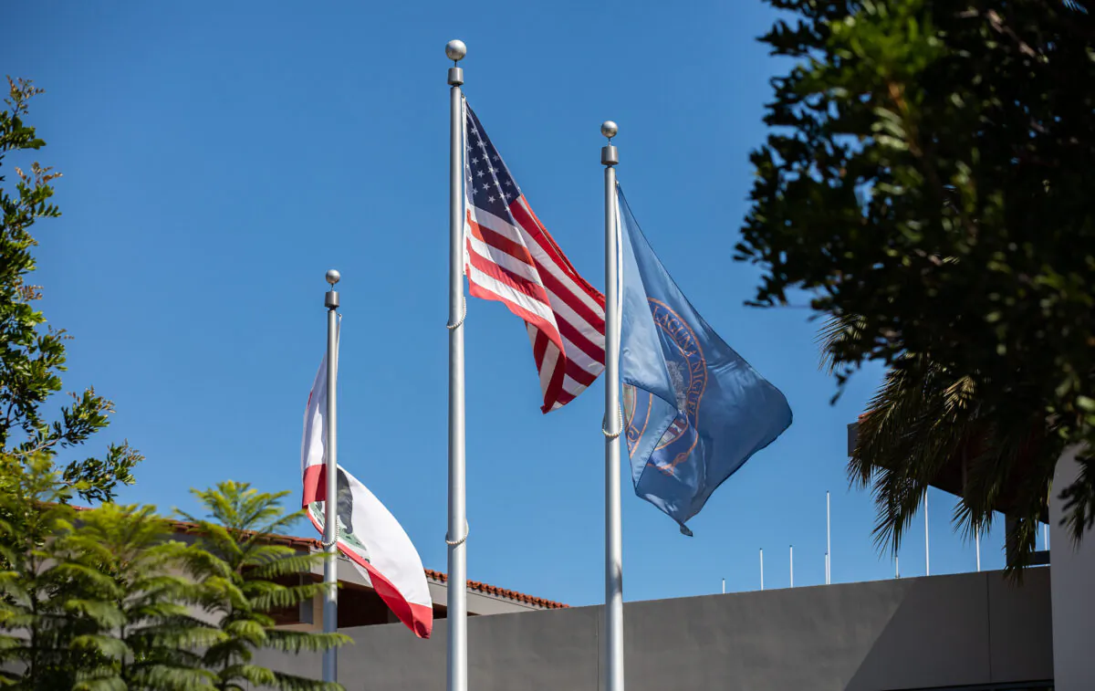 The Civic Center building of Laguna Niguel, Calif., on Sept. 20, 2022. (John Fredricks/The Epoch Times)