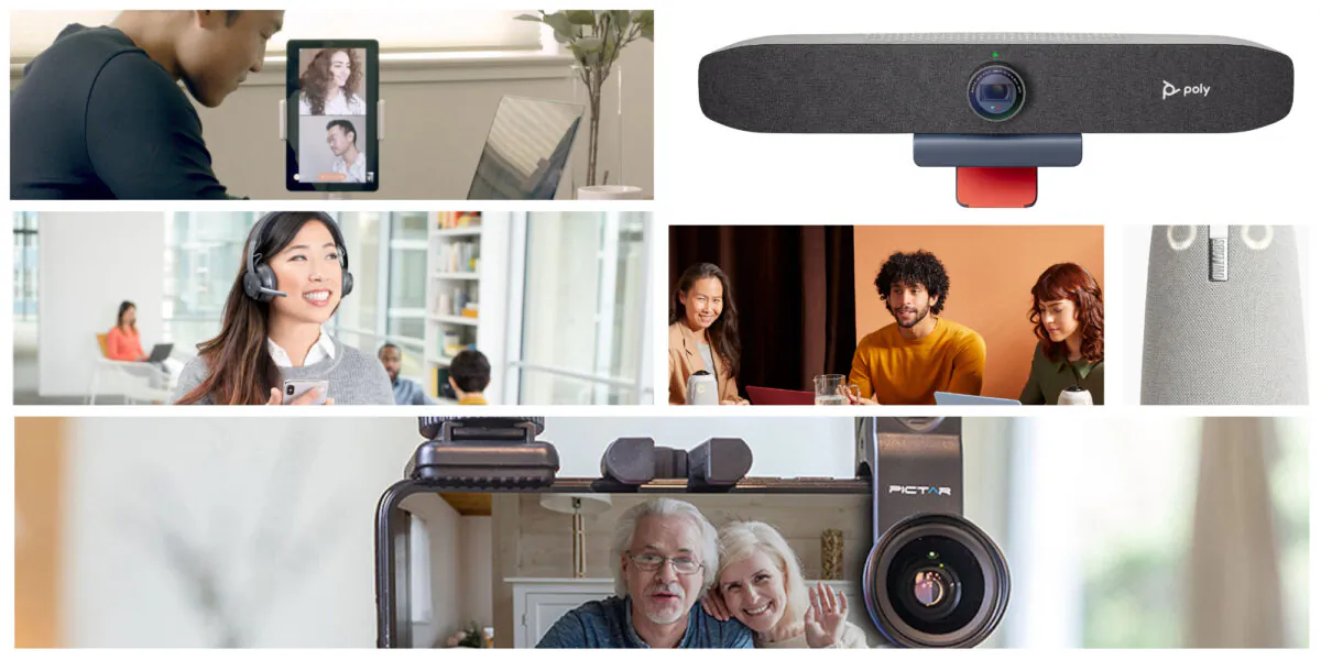 (Courtesy of Owl Labs, Poly, Pictar, Sidekick, Logitech)