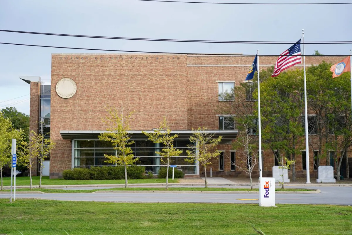 Orange County Courthouse in Goshen, N.Y., on Sept. 26, 2022. (Cara Ding/The Epoch Times)