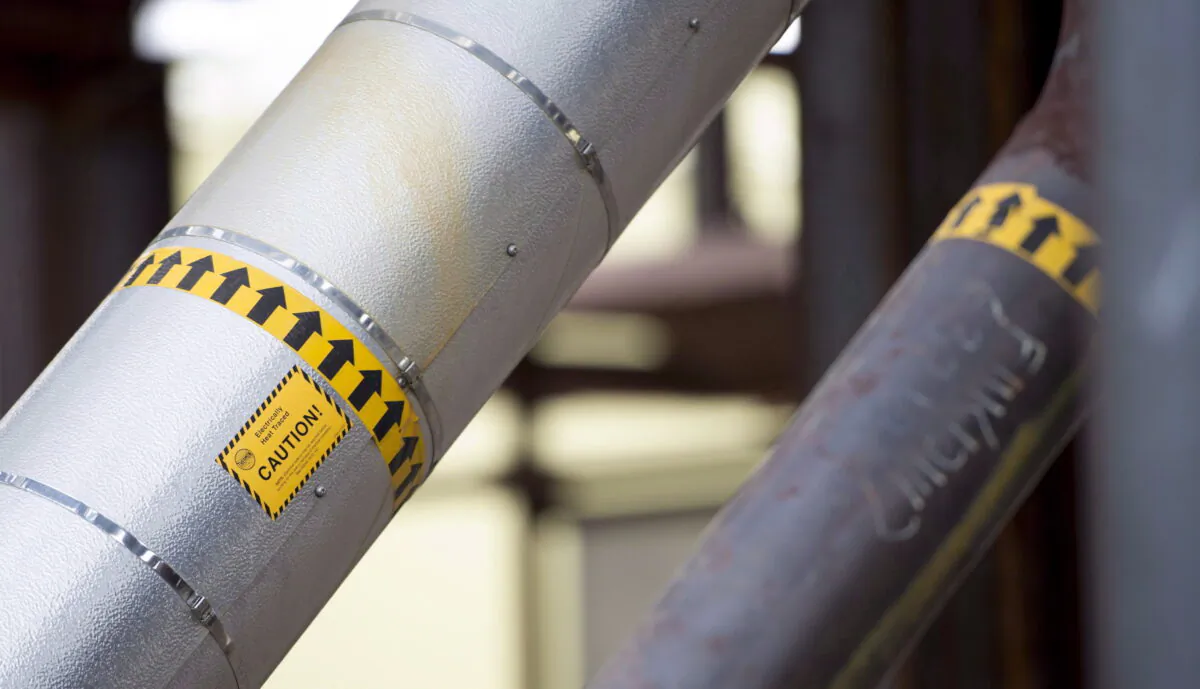 Pipes at a natural gas plant near Fort St. John, B.C., in a file photo. (The Canadian Press/Jonathan Hayward)