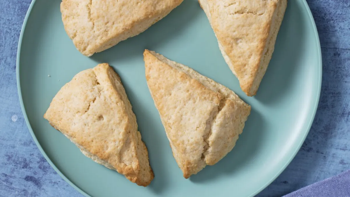 The cream makes the scones taste deliciously rich. (Chantal Lambeth)