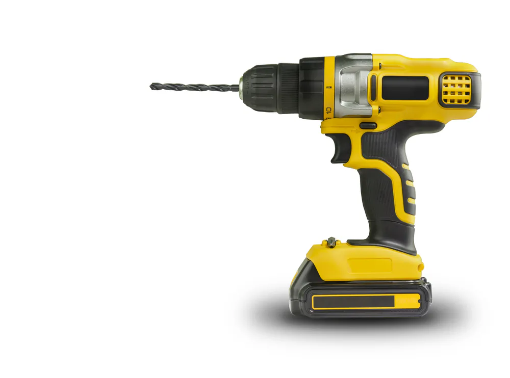 A power drill is your best friend for drilling holes and tightening screws. (Gianluca Cinnante/Shutterstock)