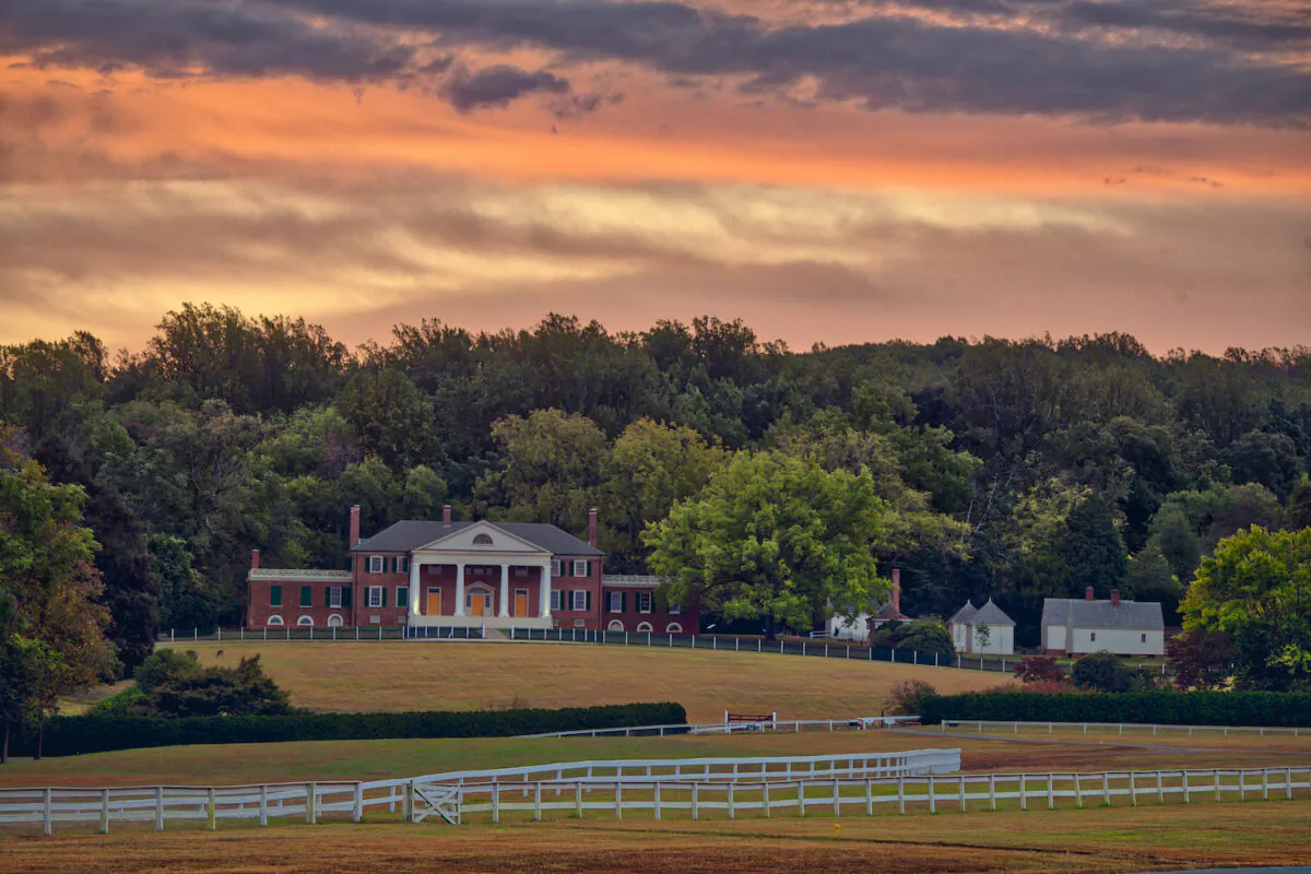 Located on 2,650 acres in
Orange County, Va., Montpelier
was once the family home of
James Madison. (Courtesy of Montpelier)