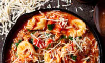 30-Minute Tuscan Tortellini with Sausage and Spinach